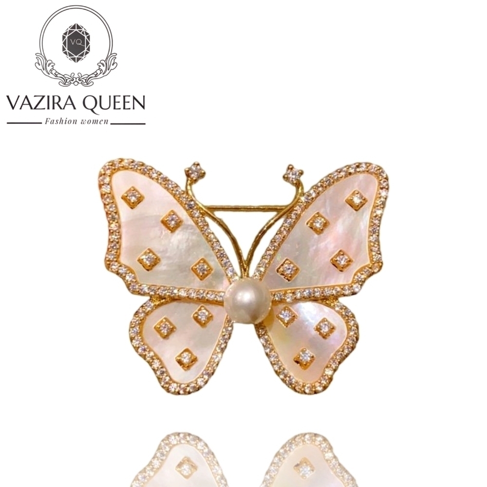 VQ Butterfly Brooch